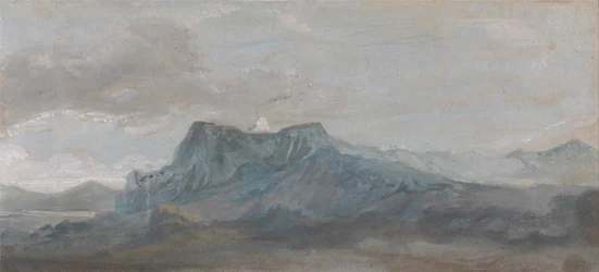 Studie eines walisischen Berges